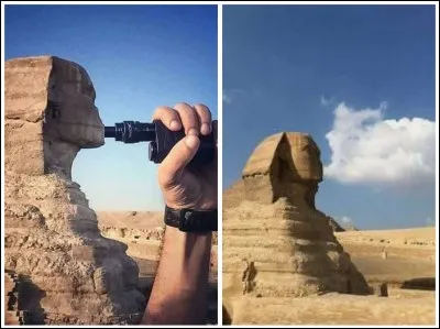 Le Sphinx de Gizeh est la sculpture monumentale la plus grande du monde.