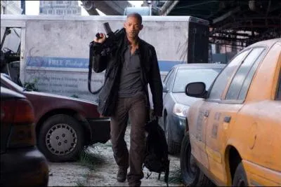 Qui a survcu  la fin du monde avec Will Smith dans 'Je suis une lgende' ?
