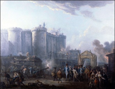 À quelle date la Bastille a-t-elle été attaquée ?