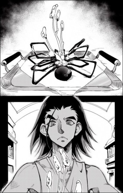 Le cordyceps de l'araignée existe vraiment ! En l'implémentant aussi dans le manga, AIENKEI rend un hommage au jeu vidéo :