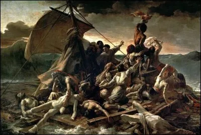 Qui est l'auteur de ce tableau intitulé 'Le Radeau de La Méduse' ?