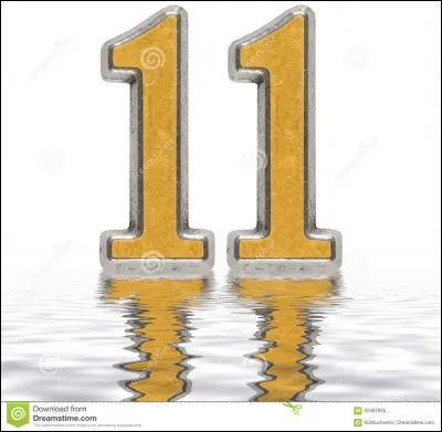 Calcul. 11 fois 11 font :