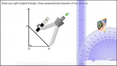 Pour trouver la tangente de angle, il faut faire :