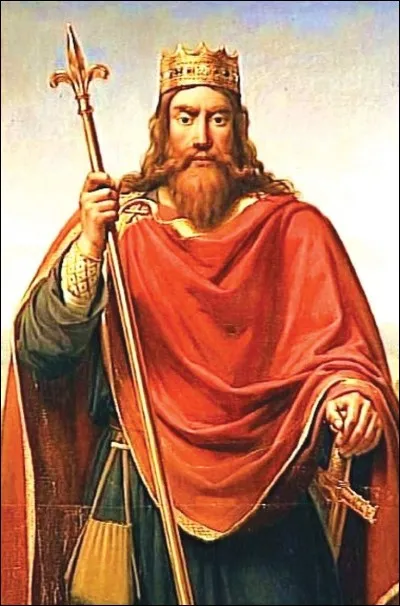En 498, Clovis, roi des Francs, se convertit au christianisme :