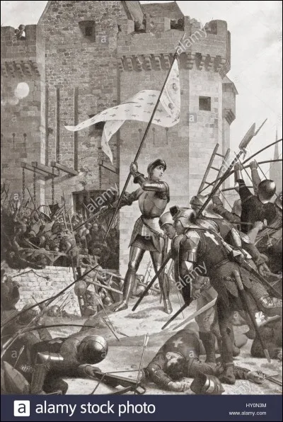 Dans quelle ville a lieu le début du siège en octobre 1428 ?