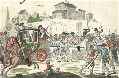 21 juin 1791 : la famille royale s'est enfuie, s'évadant du palais des Tuileries !