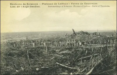 En mai 1917, débute la bataille du Chemin des Dames.