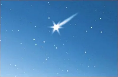 J'ai vu cette étoile filante. Et toi, [...] vue ?