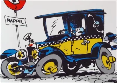 À qui appartient cette voiture de BD ?