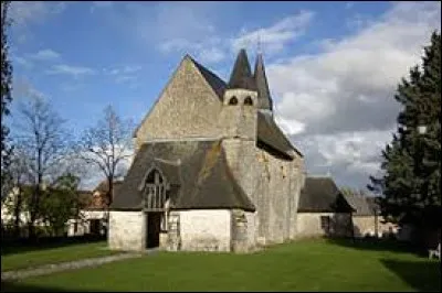 Voici l'église Saint-Cloud de Rhodon. Village Loir-et-Chérien, il se situe en région ...