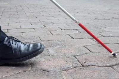 Les aveugles ne peuvent pas lire.