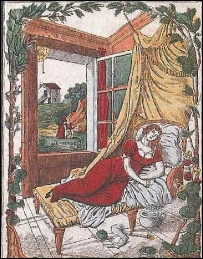 Quelle Sainte est représentée sur cette image d'Épinal ?