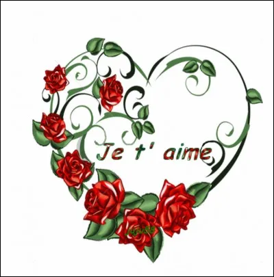 Quelle est la chose la plus romantique pour toi ?