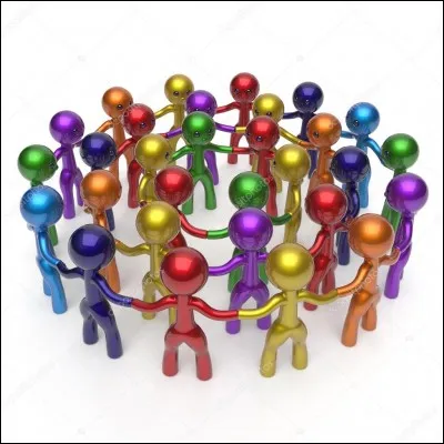 Dans un groupe, tu es...