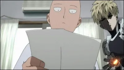 Après sa victoire contre le roi des profondeurs, que reçoit Saitama ?