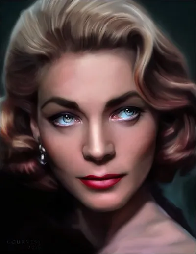 Lauren Bacall, "The Look", était la quatrième femme d'Humphrey Bogart.