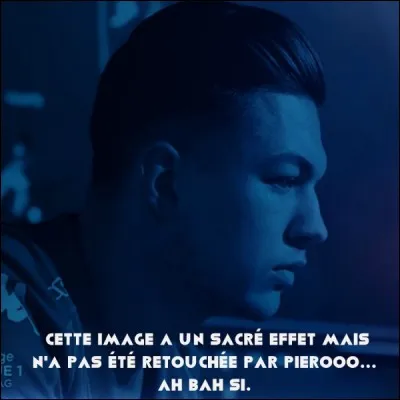 Le vidéaste FIFA nommé AF5 partage la même manie que moi dans mes vieux quiz :