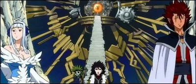 (Épisode 146)
Quel membre de Fairy Tail est fait prisonnier dans la partie orange de l'Horloge infinie ?