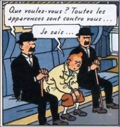 Dans quelle ville Tintin se rendait-il alors qu'il se fait arrêter par les Dupondts dans "L'Ile Noire" ?