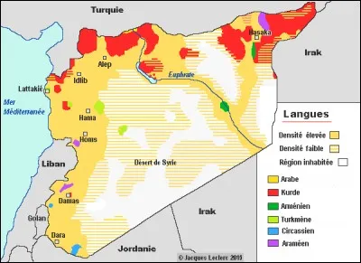 L'araméen ou syriaque :