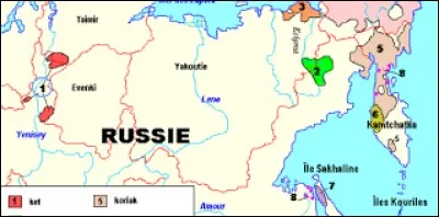 À quelle famille de langues appartiennent ces langues de Sibérie : ket ou iénisseien, youkaguir, tchouktche, itelmen ou kamtchadale, koryak, guiliak ou nivkh ?