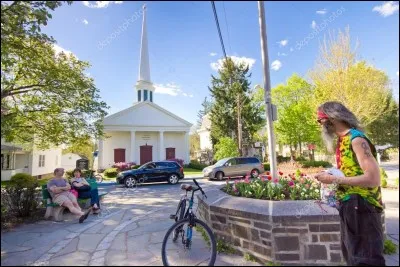 Dans quel Etat des Etats-Unis est située la ville de Woodstock ?