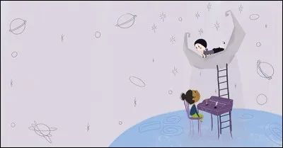 Dans quelle comptine demande-t-on à notre ami Pierrot de nous prêter sa plume, pour écrire un mot ?