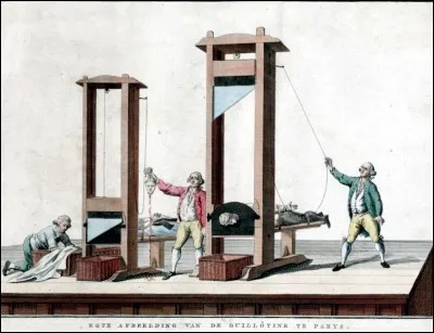 De quel pays la guillotine est-elle originaire ?