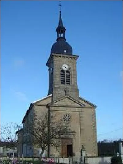 Voici l'église Saint-Gengoult-et-Saint-Dié de Pierrepont-sur-l'Arentèle. Village Vosgien, il se situe dans l'ancienne région ...