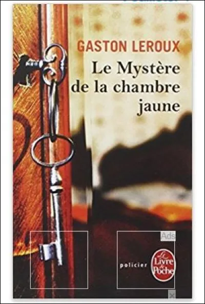 En 1908, le succès commence à poindre. Gaston Leroux met en scène Joseph Rouletabille, jeune apprenti reporter hors du commun. Dans lequel de ces deux romans à succès, apparaît-il pour la toute première fois ?