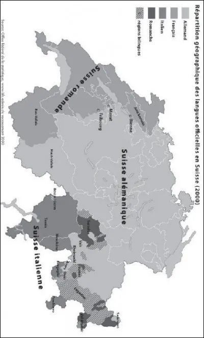 La Suisse est entourée de...