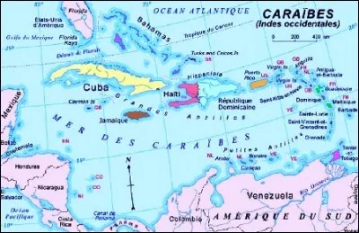 Quelles sont les îles des Antilles ?