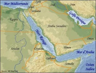 Quel golfe de l'océan Indien, situé entre la Somalie et le Yémen, sépare le continent africain du continent asiatique ?