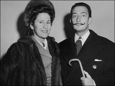 Gala et Salvador Dali furent mariés.