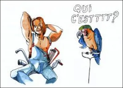 A quel humoriste doit-on le sketch "Le plombier", dans lequel ce dernier est reçu par un perroquet ?