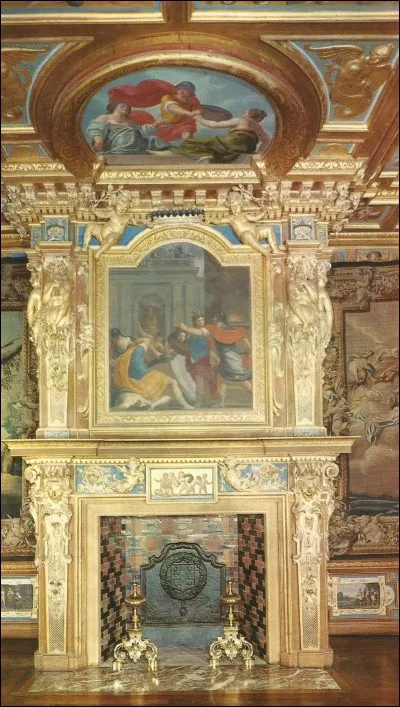 Dans quel château peut-on voir cette cheminée ?