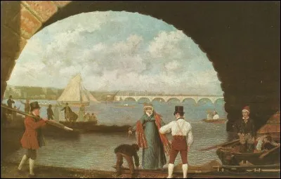 Qui est l'auteur de "Accostage près du pont de Westminster" ?