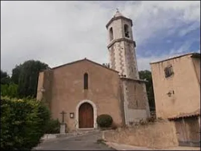Nous sommes en région P.A.C.A. devant l'église Notre-Dame-de-la-Roche de Moissac-Bellevue. Nous nous situons dans le département ...
