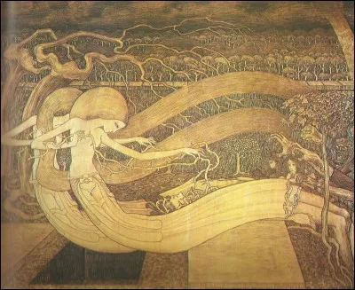 Quel nom porte cette toile du peintre hollandais "jan Toorop"