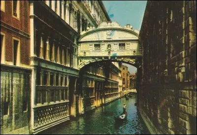 À Venise, c'est le pont...