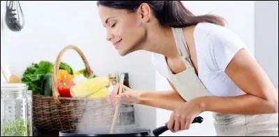 Lorsqu'il s'agit d'une excellente cuisinière, de quelle couleur est le 'cordon' ?