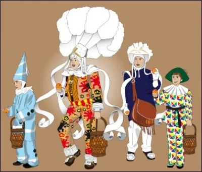 Dans quel pays se déroule ce carnaval, célèbre pour ses Gilles qui lancent des oranges aux enfants ?