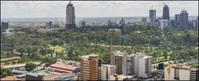 Cette ville africaine, capitale du Kenya, c'est :
