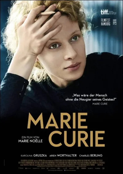 Marie Curie a reçu deux fois le Prix Nobel.