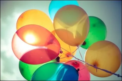 De quelle couleur étaient 'Les Ballons' de Serge Lama ?