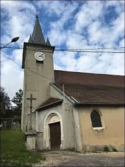 Voici l'église Sainte-Catherine de Monfleur. Commune de l'ancienne région Franche-Comté, elle se situe dans le département ...