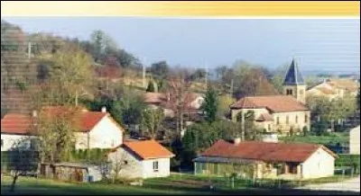 Commune du Grand-Est, dans l'arrondissement de Verdun, Moulainville se situe dans le département ...