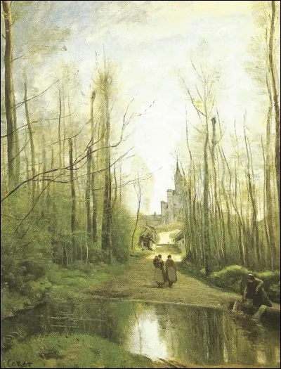 Qui est l'auteur de cette toile "L'église de Marissel" ?