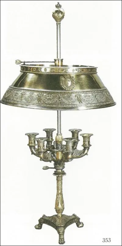 Quel orfèvre fabriqua ce "flambeau" pour Napoléon 1er ?