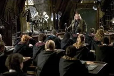 Quel cours n'est PAS enseigné aux premières années à Poudlard ?
(Une réponse attendue)